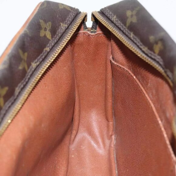 LOUIS VUITTON Monogram Compiegne 28 Clutch Bag M51845 LV Auth 84469 - Picture 10 of 16